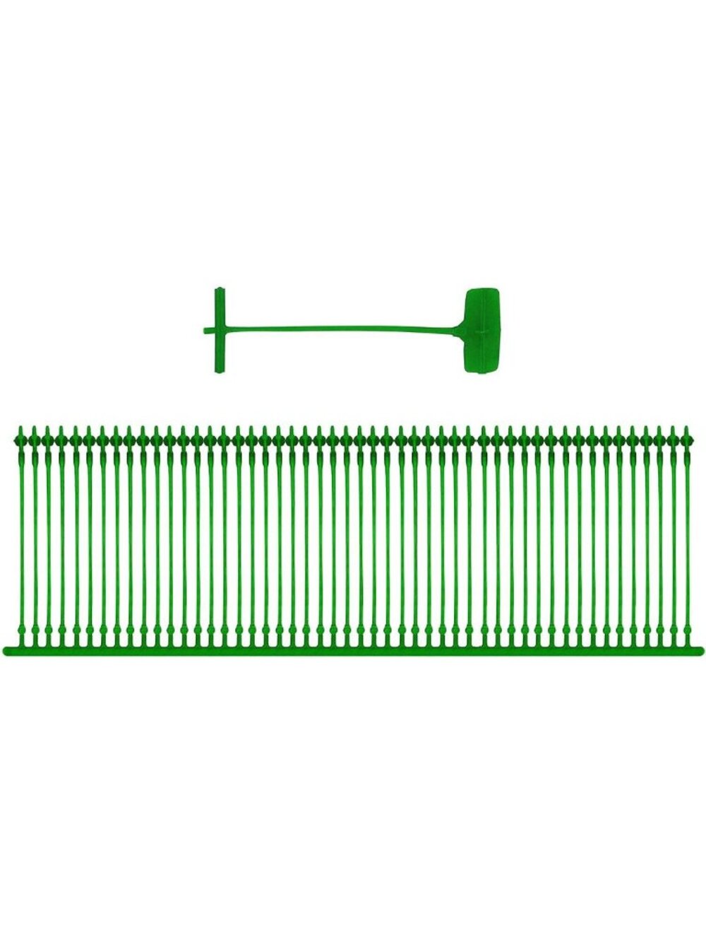 10,000 Green Tag Gun Barbs - 1 Inch Fasteners for Price Labels & Clothing